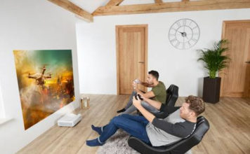 Optoma Unveils GT5500+, the Next Evolution of its Ultra Short Throw Home Projector