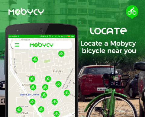 Mobycy flags off India’s first-ever dock less bicycles in Delhi NCR