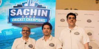 JetSynthesys and Sachin Tendulkar launch “Sachin Saga Cricket Champions”