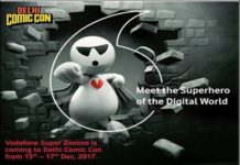 Vodafone SuperZooZoo- The SuperHero of the Digital World Makes Its Debut At Delhi Comic Con 2017