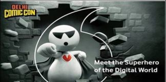 Vodafone SuperZooZoo- The SuperHero of the Digital World Makes Its Debut At Delhi Comic Con 2017