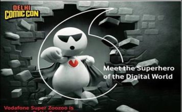 Vodafone SuperZooZoo- The SuperHero of the Digital World Makes Its Debut At Delhi Comic Con 2017