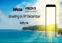 The InFocus V3 is Launching on 19th December: Seflie is not enough