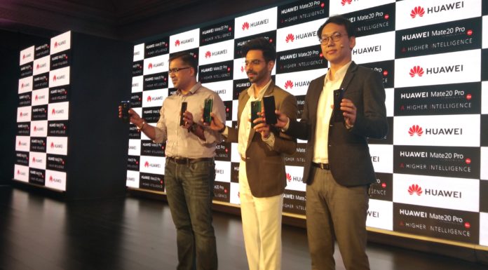 Huawei Flagship phone Mate 20Pro at INR 69,990/- with