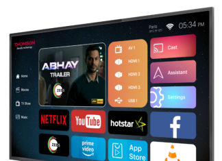 Thomson 40 inch” 4k Smart TV priced at INR 20999 /- full specs?