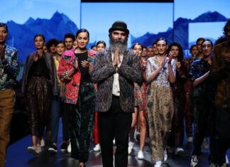 Designer Suket Dhir at FDCI LMIFW AW 19 in association with Liva @New Delhi