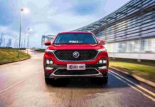 MG Motor unveils India’s first Internet Car; Showcases futuristic car technology in the MG Hector