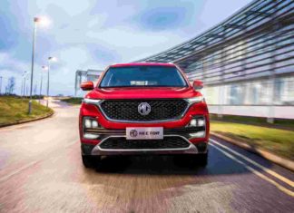 MG Motor unveils India’s first Internet Car; Showcases futuristic car technology in the MG Hector