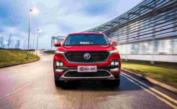 MG Motor unveils India’s first Internet Car; Showcases futuristic car technology in the MG Hector