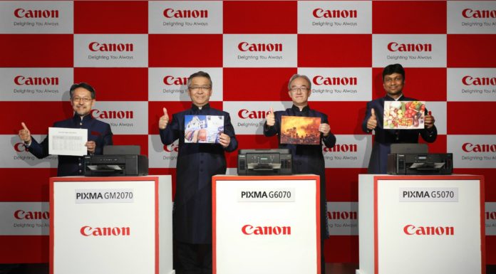 Canon launches Ink Tank Printer PIXMA