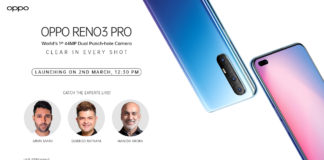 Oppo Reno 3 Pro is going to be launch tomorrow: Expected price, Features, Camera and more