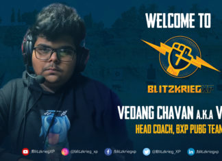 BlitzkriegXP sign Vedang Chavan A.K.A Vedzzas head coach for BXP PUBGTeam