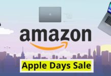 Apple Days started from last night on Amazon.in