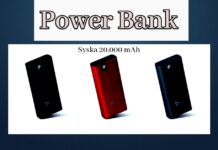Syska launches 20,000mAh power bank hurry up for Flash Sale only use for media purpose