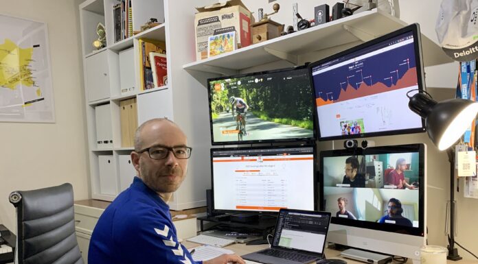 NTT has created a “digital twin” of the Tour de France