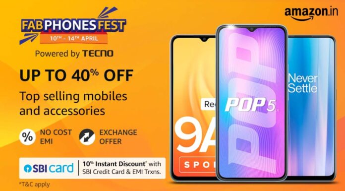 Amazon announces Fab Phone Fest Best Time for Phone Buyers