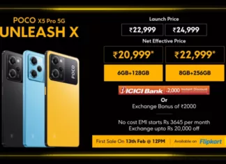 POCO launches X5 Pro 5G smartphone globally Lauched price