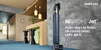 Samsung’s New Bespoke Jet Robotic Vacuum Clean 99.999% Dust