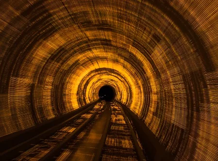 Hyperloop tunnel