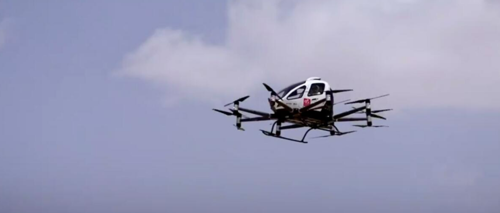 drone trials take place in Abu Dhabi