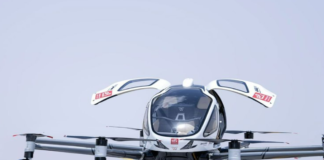 Middle East’s First Passenger-Drone Trials Launch in Abu Dhabi drone trials take place in Abu Dhabi