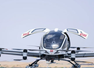 Middle East’s First Passenger-Drone Trials Launch in Abu Dhabi drone trials take place in Abu Dhabi