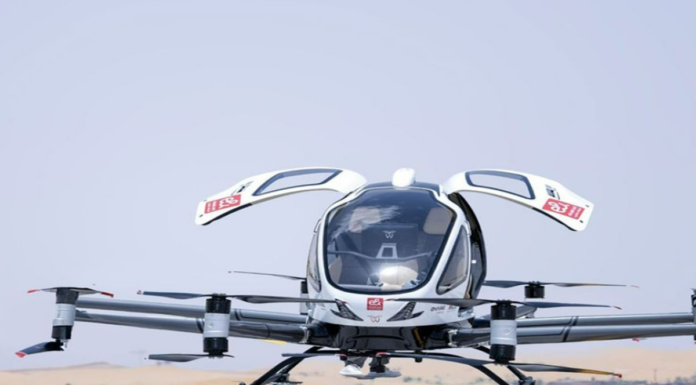 Middle East’s First Passenger-Drone Trials Launch in Abu Dhabi drone trials take place in Abu Dhabi