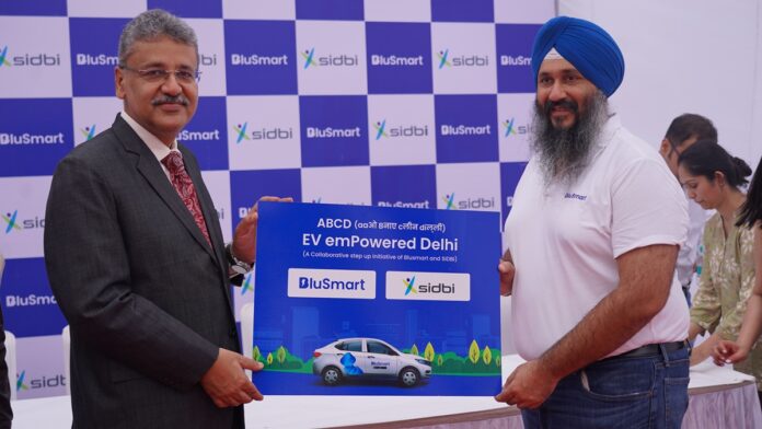 SIDBI and BlueSmart Cabs