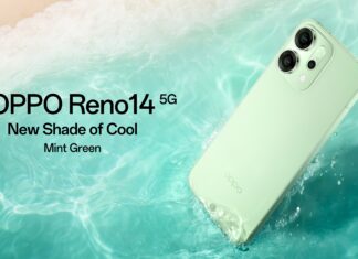 Mint Green Magic: OPPO Reno14 5G Drops a Trendy New Shade After 191% Sales Boost Reno 14 in Mint Green