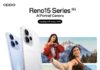 OPPO Reno15 Series India Launch on January 8 oppo reno smartphone