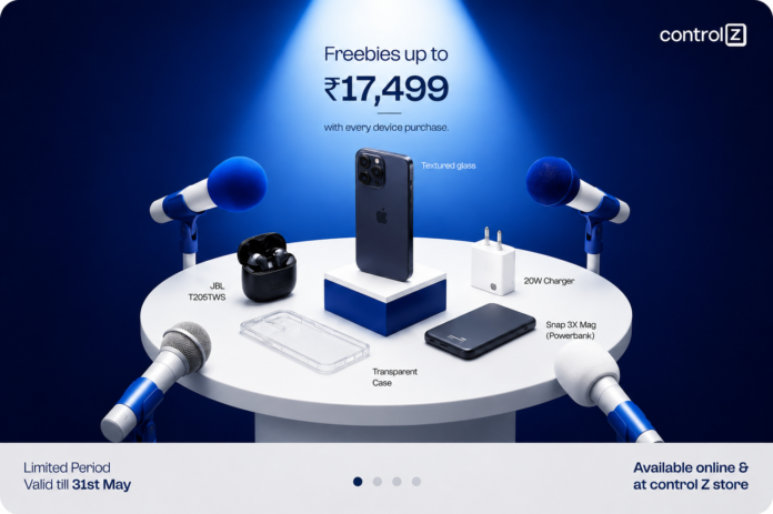Mega Offer by ControlZ Freebies Worth ₹17,499